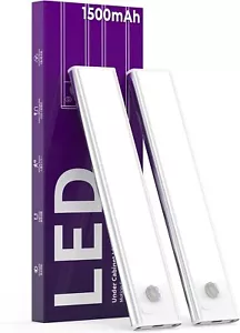 Under Cabinet Lights Motion Sensor Light Indoor 1500mAh Rechargeable LED Closet - Picture 1 of 12