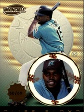 1999 Pacific Invincible Opening Day Marlins Baseball Card #59 Cliff Floyd /69