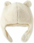 Magnificent Baby So Soft Minky Fleece Magnetic Hat, Cream, 12-18M