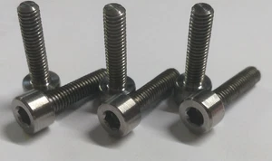 10 x Titan Schrauben / Titanium screws DIN 912 Grade 5 M5 x 20 - Picture 1 of 1