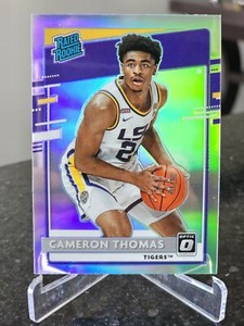 2021-22 Chronicles Draft Picks Holo #215 Cameron Thomas/Donruss Optic RR RC 