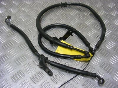 FZ6 Fazer S2 Brake Hoses Front & Rear Genuine Yamaha 2007-2009 A661 - Image 1 of 3