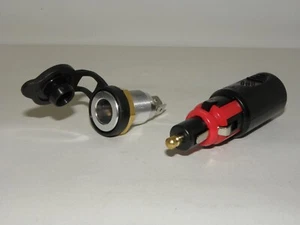 Durite paired DIN Plug & Socket 8 amp 0-601-16 0-601-19 - Picture 1 of 7