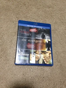 THE LAST HOUSE ON THE LEFT / THE STRANGERS / A PERRFECT GETAWAY BLU-RAY NEW - Imagen 1 de 2