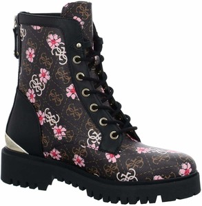 guess black combat boots