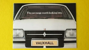 Vauxhall Chevette Astra Carlton Cavalier Royale Viceroy car brochure 1981 MINT B - Picture 1 of 12