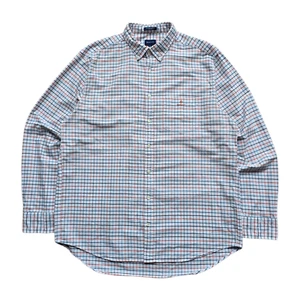 Gant Long Sleeve Button Up Shirt Check Mens XXL - Picture 1 of 12