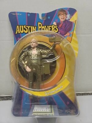 Figura de acción Austin Powers Goldmember 2002 Mezco K•B Toys ¡Nueva sellada! Foto 1 de 4