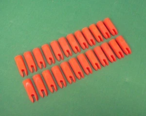 AAE Arizona Archery Enterprises PlastiNocks - 5/16" Fire Orange - 2 Dutzend - Bild 1 von 1