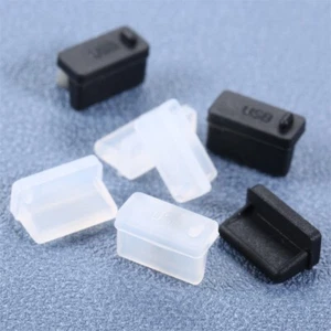 20Pack Silicone USB Plugs Stopper Protective Caps Cover For PC Desktop Laptop - Picture 1 of 9