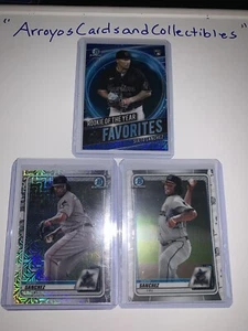 sixto sanchez 2021 Bowman chrome baseball lot | Blue Mojo ROY favorites #19/150 - Picture 1 of 6
