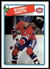 1988-89 Topps. Bobby Smith Montreal Canadiens #88