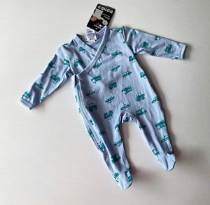 BNWT Bonds Newbies Zippy Coverall Size 00000 Small Newborn Premature Baby Boy - Picture 1 of 2