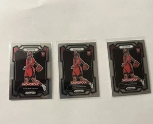 (3) Karten Lot 2023-24 NBA Prizm Monopoly CAM WHITMORE Rookie RC Houston Rockets - Bild 1 von 1
