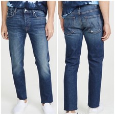 NWT. MOTHER | MR The Chaser Ankle Fray in Dirty Harry Size 30