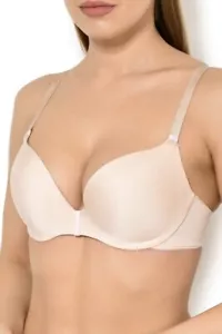 Sujetador Chantelle Push-up Underwire Absolute Invisible Desnudo Talla 32B 34B 34E 36B - Imagen 1 de 12