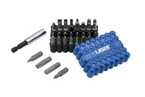 Power Bits Set includes JIS 33 Piece Set Phillips Flat Star 25mm Bit Length - Picture 1 of 6