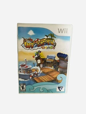Offshore Tycoon Nintendo Wii CIB Complete Fishing Business Sim Strategy Game - Image 1 of 4