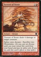 MTG - Modern Masters - Torrent of Stone - 2X - Foil - NM