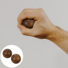  Hand Exercise Balls Foot Roller Wood Baoding Deep Tissue Portable Gym