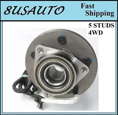 Front Wheel Hub Bearing Assembly Fit FORD F-150 HERITAGE 2004 (4WD, 5 STUDS) - Image 1 of 3