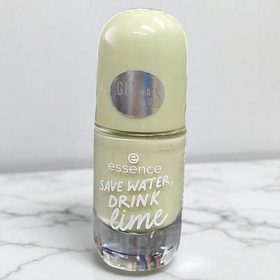 Essence Gel Nail Colour Nagellack 49 Save Water Drink Lime Vegan  Pastell Grün - Bild 1 von 4