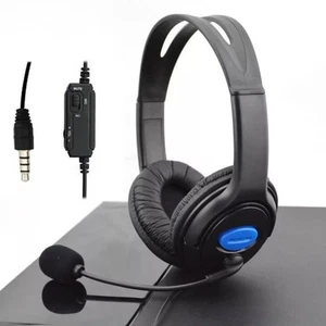 CUFFIE GAMING PER PS4 PC XBOX ONE AURICOLARE CON MICROFONO E CONTROLLO VOLUME - Foto 1 di 2