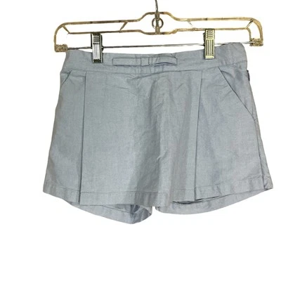 Skort cambraia azul claro Jacadi Paris MENINAS TAMANHO 10 - Imagem 1 de 3