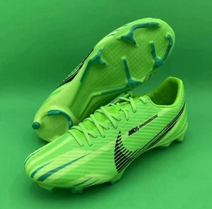 Nike Zoom Mercurial Vapor 15 MG Dream Green Soccer Cleat FJ7200-300 Men's Size 9 - Picture 1 of 5