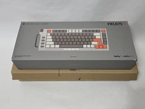 NUPHY × AKIRA Field75 HE Wired Magnetic WHITE SWITCH Gaming Keyboard BRAND NEW! - Picture 1 of 13