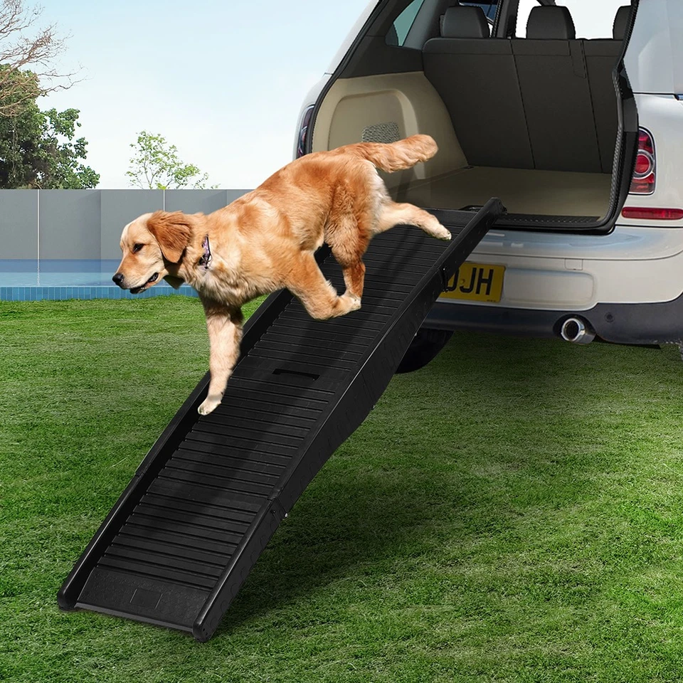 PAWZ Dog Ramp Pet Car SUV Travel Stair Step Foldable Portable Lightweight Ladder
