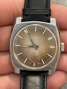 Orologio uomo Wehrmann vintage raro carica manuale militare URSS 17 gioielli funzionante - Foto 1 di 16
