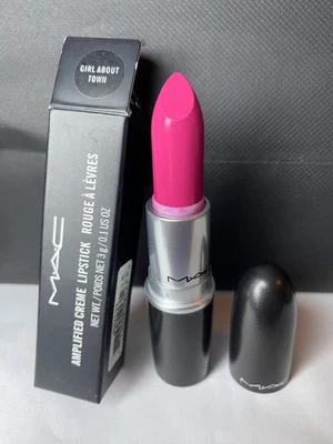 MAC Girl About Town Amplified Lipstick Made in 2014 No Vanilla Smell Read* - Image 1 of 4