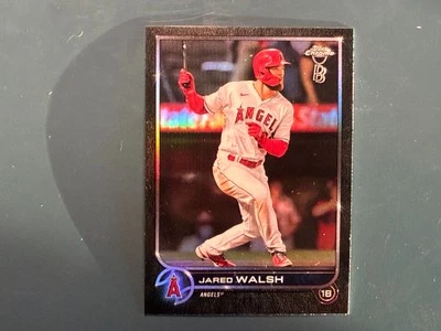 2022 Topps Chrome Ben Baller - Jared Walsh #24  - Image 1 of 2