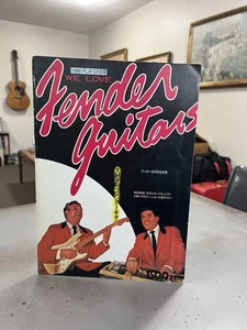 We Love Fender Guitars Japanese Book Stratocaster Telecaster Leo Bonus Poster - Bild 1 von 11