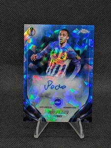 2023 Topps Chrome Sapphire UEFA Club Competitions Joao Pedro Auto Card #CA-JP - Picture 1 of 2