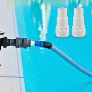 Pool Filter Pump Hose Adapter 1 1/4in-1 1/2in Thread 1.5in Fitting PVC 417-6060 - Picture 1 of 12