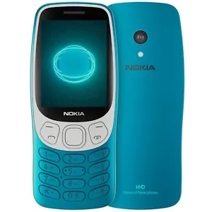 Nokia 3210 4G (2024), Dual SIM, 2 MP Camera, Scuba Blue - Picture 1 of 4