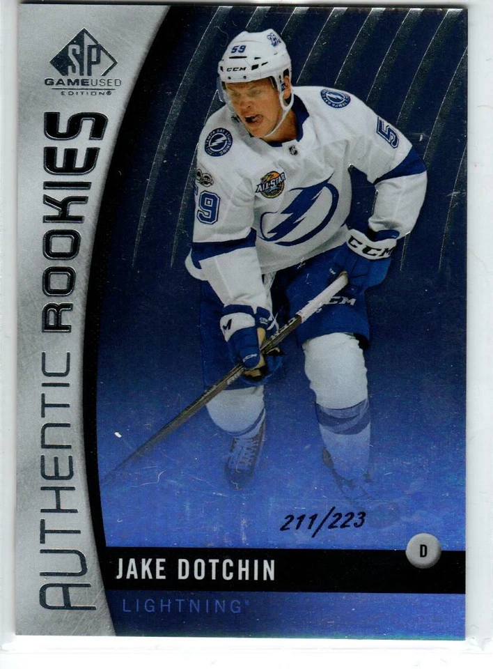 2017-18 SP Game Used Rainbow #168 Jake Dotchin 223 (ref 149220) - Image 1 of 1