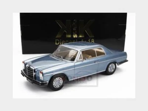 1:18 KK SCALE Mercedes 280C/8 W114 Coupe Light Blue Metallic 1969 KKDC181161 MMC - Picture 1 of 2