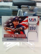 2014 Panini Elite Extra Edition USA Baseball 15U Game Jerseys Raymond Gil #7