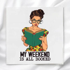 Panel de tela de humor retro para mujer para acolchado artesanía costura bloque de edredón RW1133 - Imagen 1 de 3