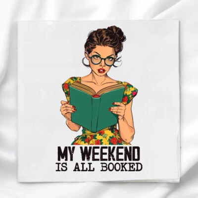 Panel de tela de humor retro para mujer para acolchado artesanía costura edredón bloque RW1133 Foto 1 de 3