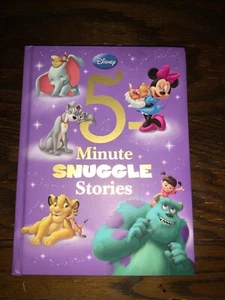 Disney Bedtime - 5 Minute Variety Snuggle Stories Children’s Book used free ship - Picture 1 of 7