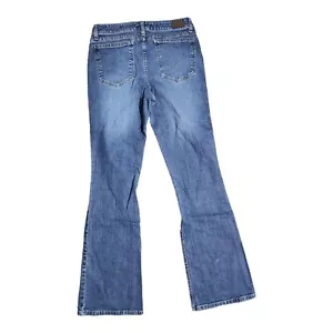 Mossimo Jeans Mossissue Flare Women's Size 9 Blue Medium Wash Denim Juniors - Picture 1 of 4