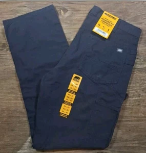 Berne Heartland P967ND Relaxed Fit Carpenter Navy Blue Duck Pant Men's 36x32 NWT - Picture 1 of 15