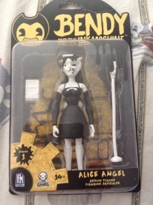Bendy and Ink Machine Alice Angel Collectible Action Figure Phatmojo Series 1 - Foto 1 di 3