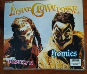 Signed Merch Inlay By Insane Clown Posse ICP Homies CD Single 2002 Sticker Incl. - Bild 1 von 4