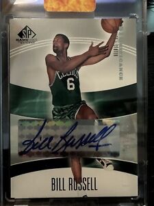 2004-05 SP Game Used Edition Autograph BILL RUSSELL 22/100