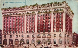 The Seelbach Hotel Louisville Kentucky Postkarte Vintage verschickt  - Bild 1 von 2